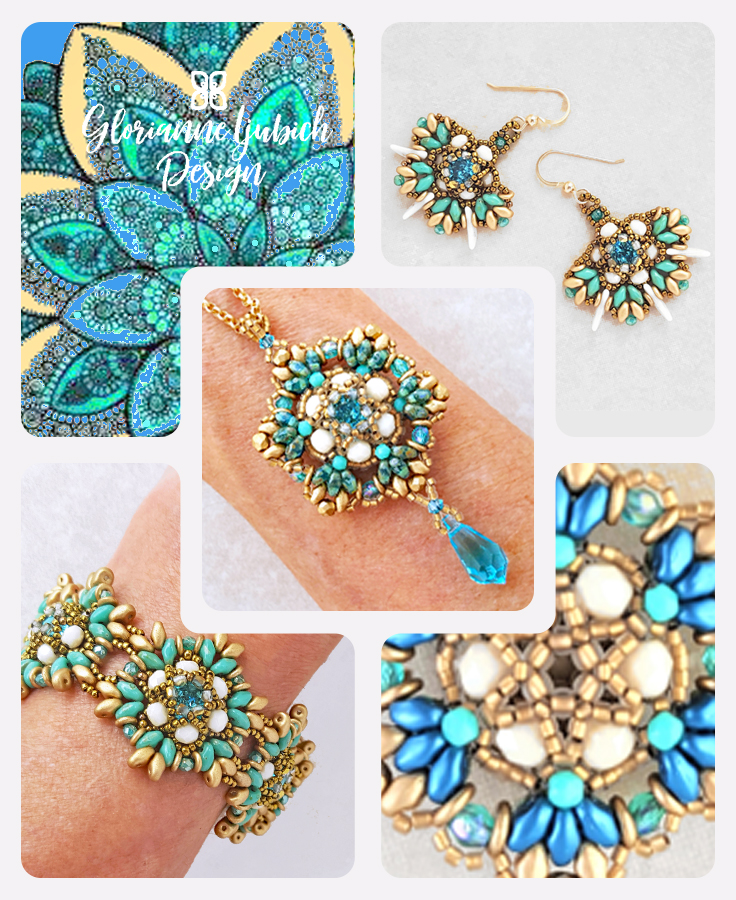 Turquoise Tiffany Gift Set Turquoise Deluxe Jewelry Making Set