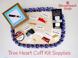 Valentine's Bracelet Beading Kit Supplies