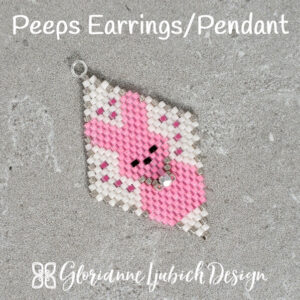 Easter Earrings Beading Pattern
